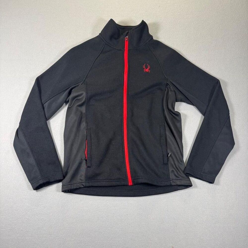 Spyder Women's Black and Grey Jacket